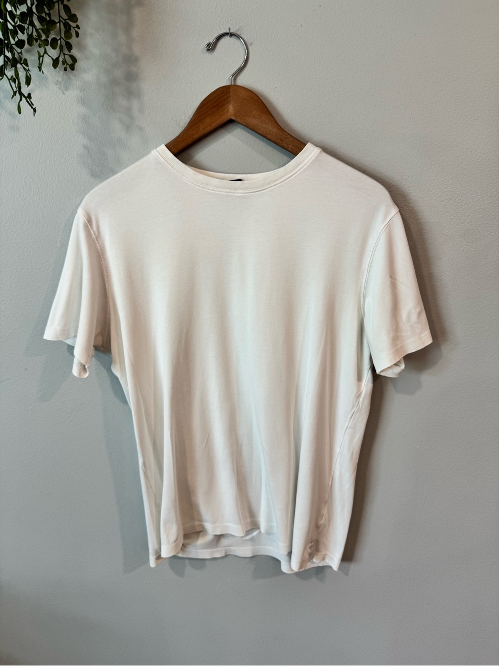 Robert Barakett Men's White Crew Neck Short Sleeve Tee Sz L